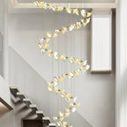 Ceramic Chandeliers Luxury Tulip Flower Ceiling Light - Cyran Lamps