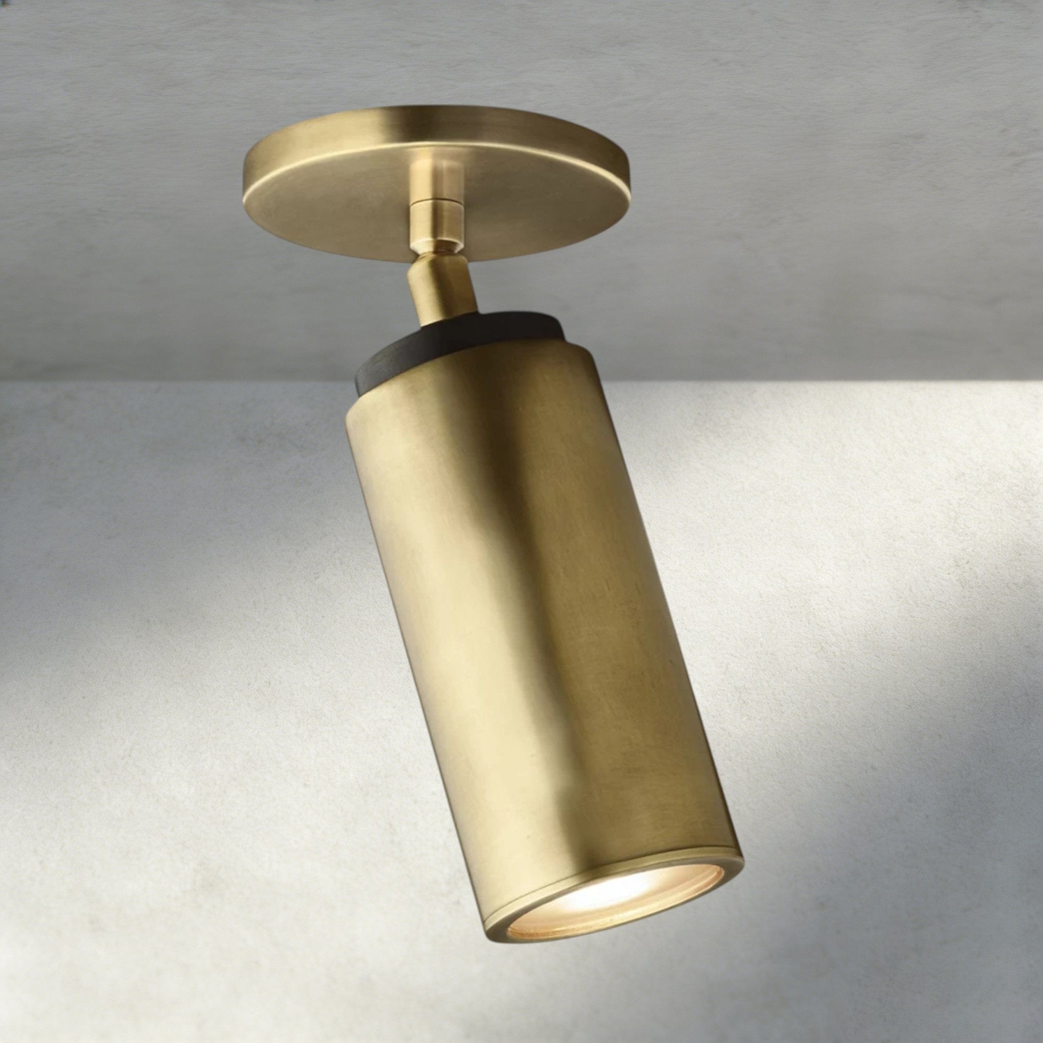 Chempuax Pivoting Flushmount 9" - Cyran Lamps