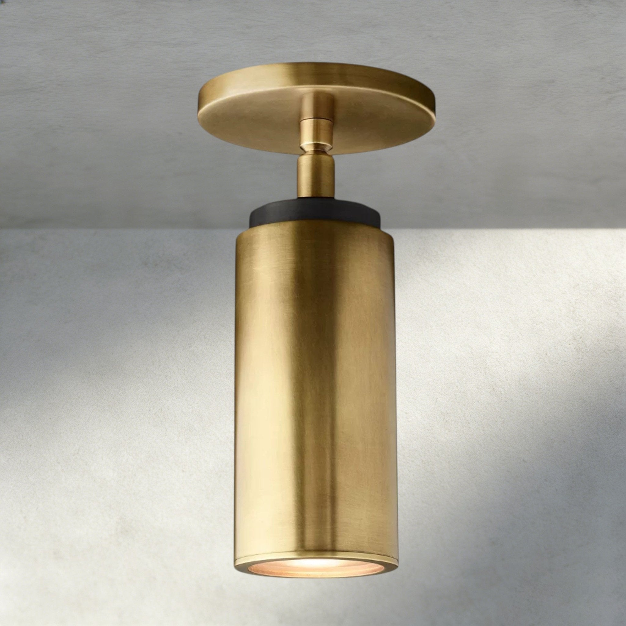 Chempuax Pivoting Flushmount 9" - Cyran Lamps