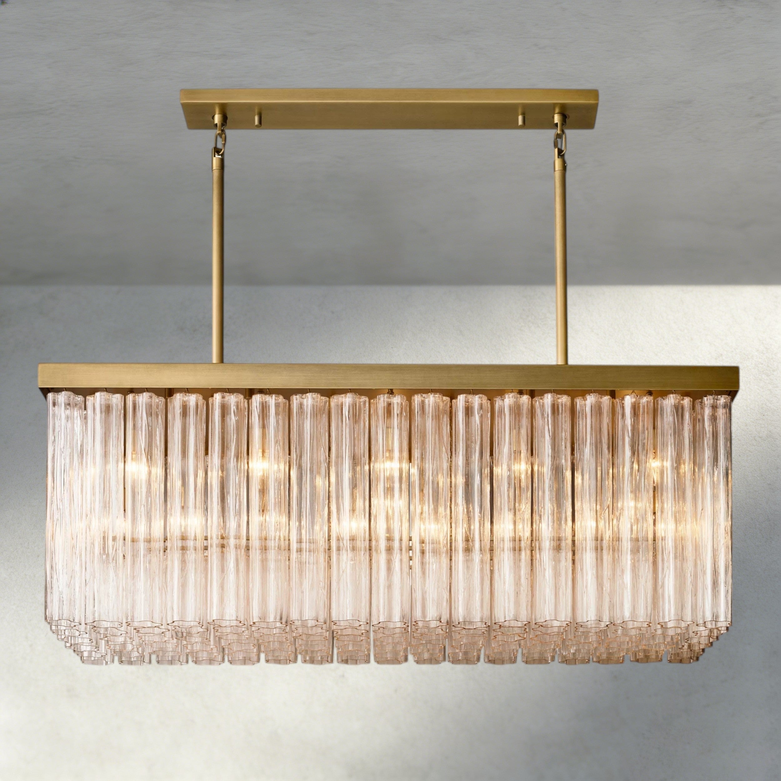 Ciello Rectangular Chandelier - Cyran Lamps