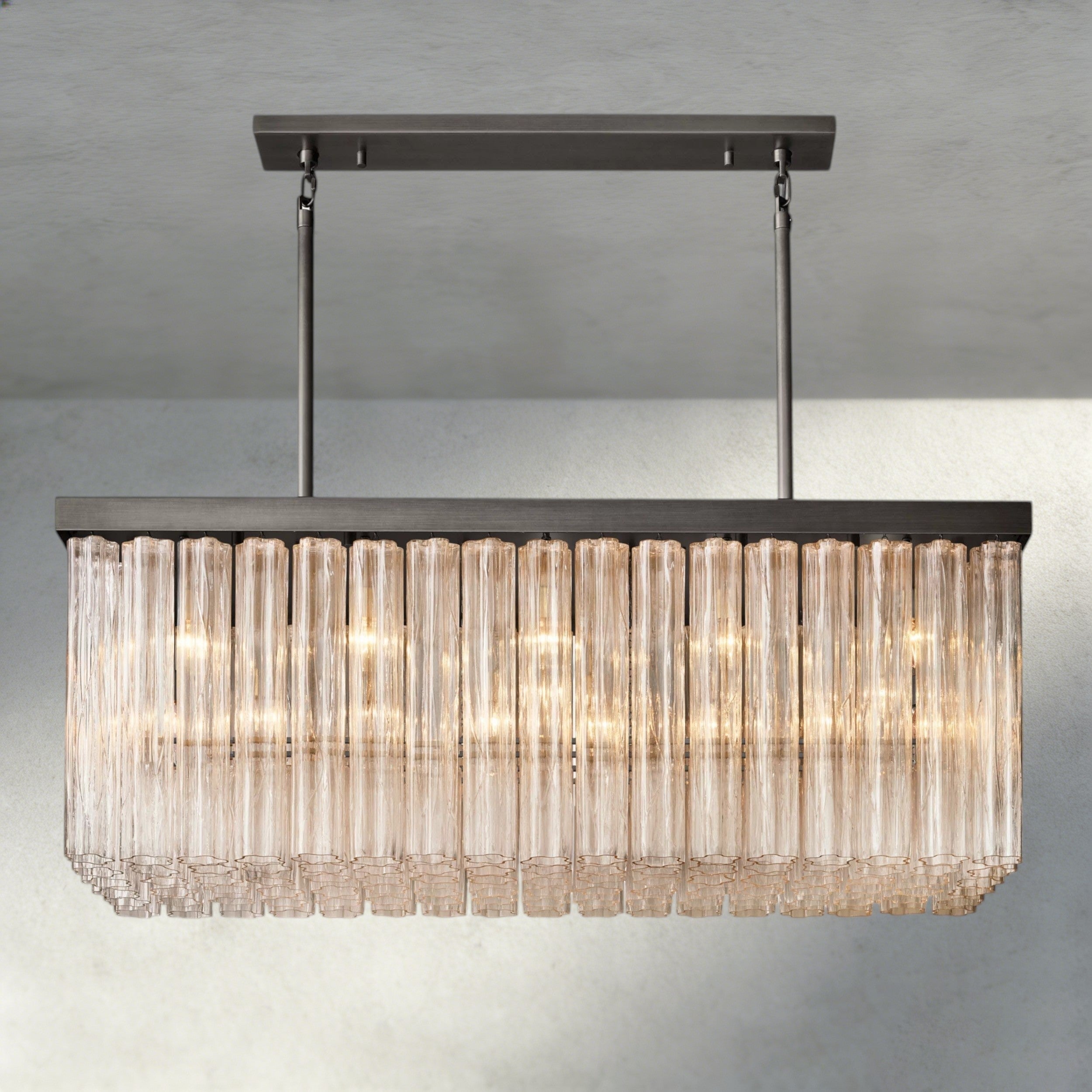 Ciello Rectangular Chandelier - Cyran Lamps