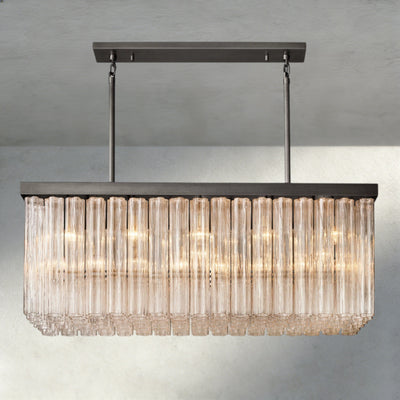 Ciello Rectangular Chandelier - Cyran Lamps