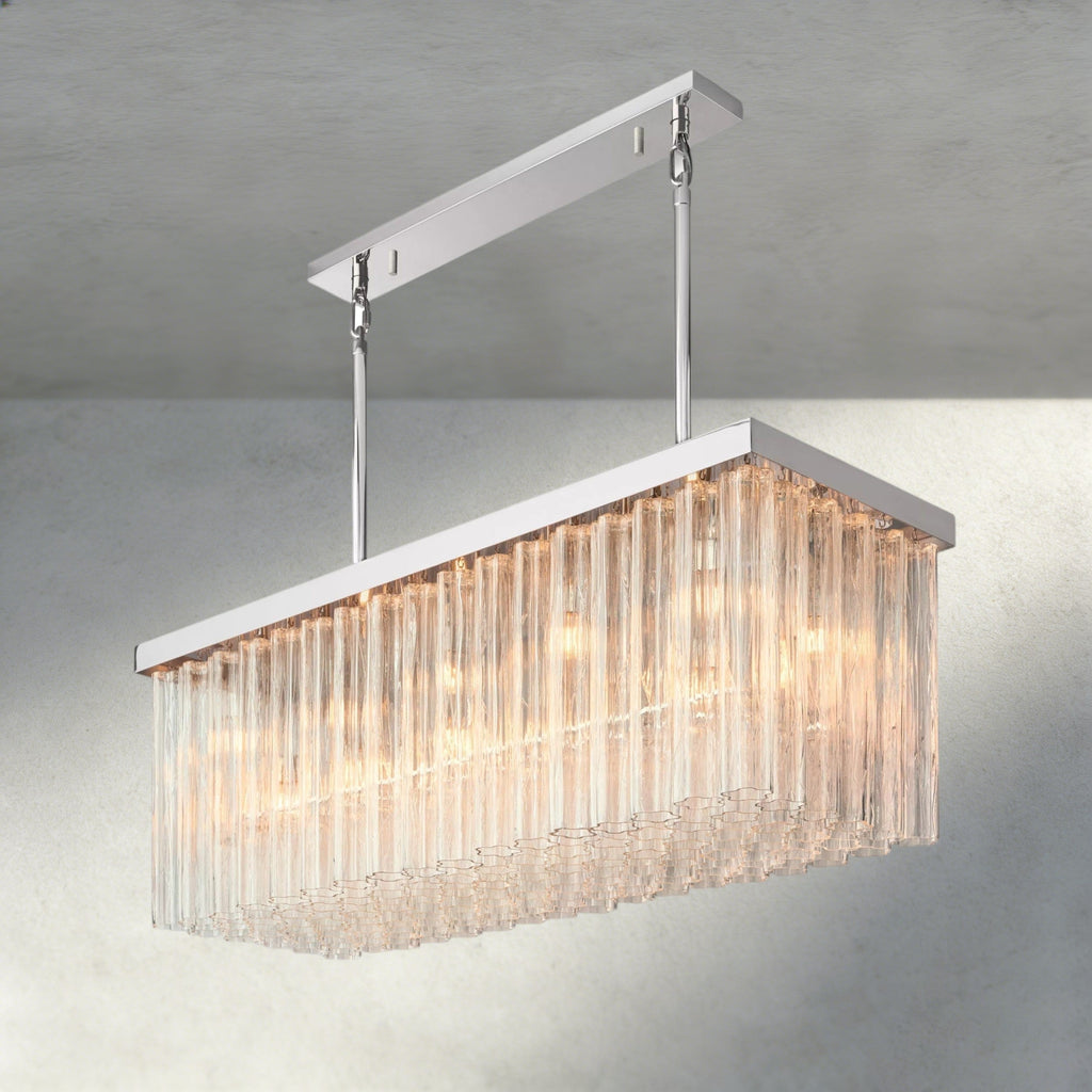 Ciello Rectangular Chandelier - Cyran Lamps