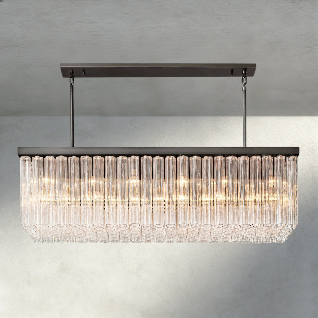 Ciello Rectangular Chandelier - Cyran Lamps