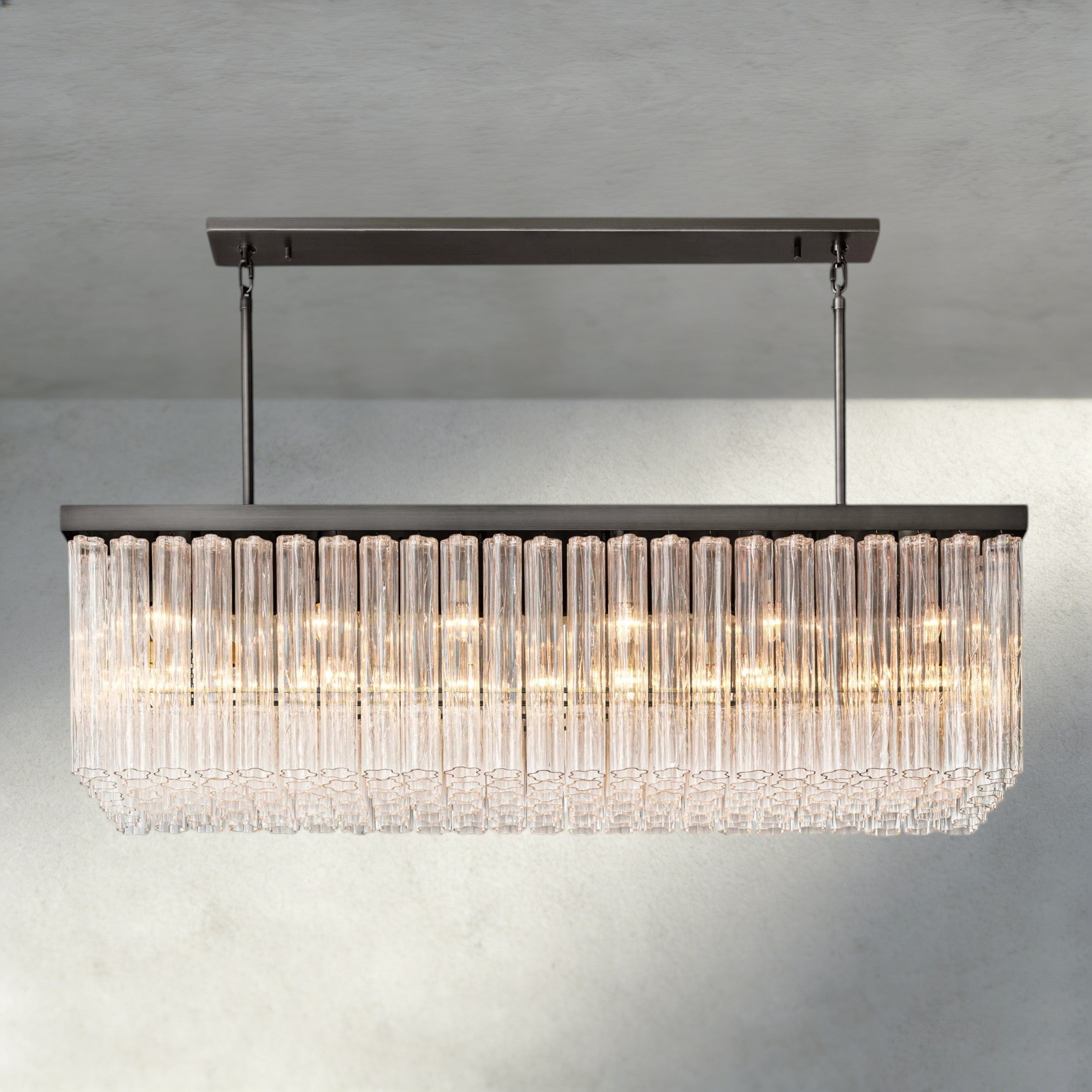 Ciello Rectangular Chandelier - Cyran Lamps