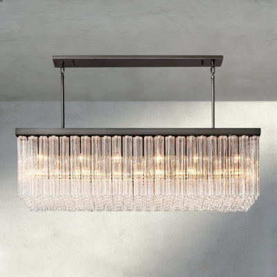 Ciello Rectangular Chandelier - Cyran Lamps