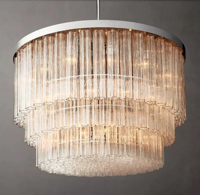 Ciello Three-Tier Round Chandelier - Cyran Lamps