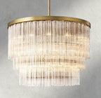 Ciello Three - Tier Round Chandelier - Cyran Lamps