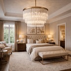 Ciello Three - Tier Round Chandelier - Cyran Lamps