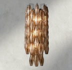 CIHELA CLEAR/ SMOKE GLASS GRAND SCONCE 30" - Cyran Lamps