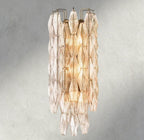 CIHELA CLEAR/ SMOKE GLASS GRAND SCONCE 30" - Cyran Lamps