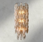 CIHELA CLEAR/ SMOKE GLASS GRAND SCONCE 30" - Cyran Lamps