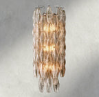 CIHELA CLEAR/ SMOKE GLASS SCONCE 19" - Cyran Lamps