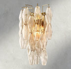 CIHELA CLEAR/ SMOKE GLASS SCONCE 19" - Cyran Lamps