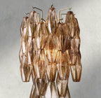 CIHELA CLEAR/ SMOKE GLASS SCONCE 19" - Cyran Lamps