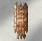 CIHELA CLEAR/ SMOKE GLASS SCONCE 19" - Cyran Lamps