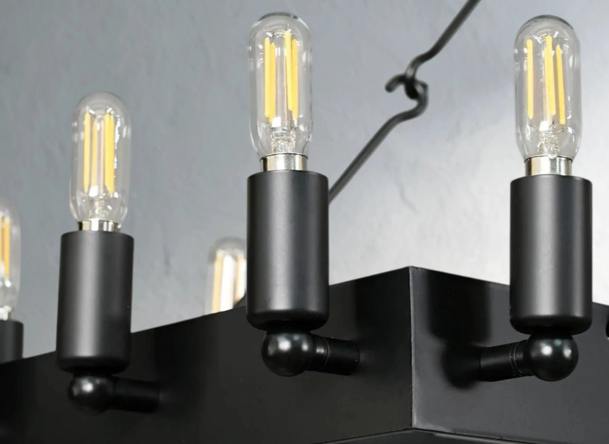 Cominv Rectangular Chandelier 41", 54" - Cyran Lamps