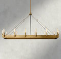 Cominv Rectangular Outdoor Chandelier 41", 54" - Cyran Lamps