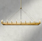 Cominv Rectangular Outdoor Chandelier 41", 54" - Cyran Lamps