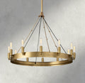 Cominv Round Outdoor Chandelier 26", 38", 50", 63", 73" - Cyran Lamps