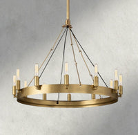 Cominv Round Outdoor Chandelier 26", 38", 50", 63", 73" - Cyran Lamps