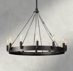 Cominv Round Outdoor Chandelier 26", 38", 50", 63", 73" - Cyran Lamps