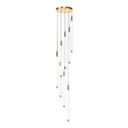 Contemporary Staircase Chandelier Spiral Tube Ceiling Light - Cyran Lamps