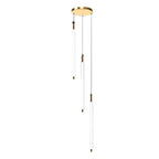Contemporary Staircase Chandelier Spiral Tube Ceiling Light - Cyran Lamps