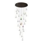 Crystal Chandelier for Staircase Luxury LED Ceiling Light - Cyran Lamps