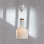 Cyran Milk Glass Pendant Light - Cyran Lamps