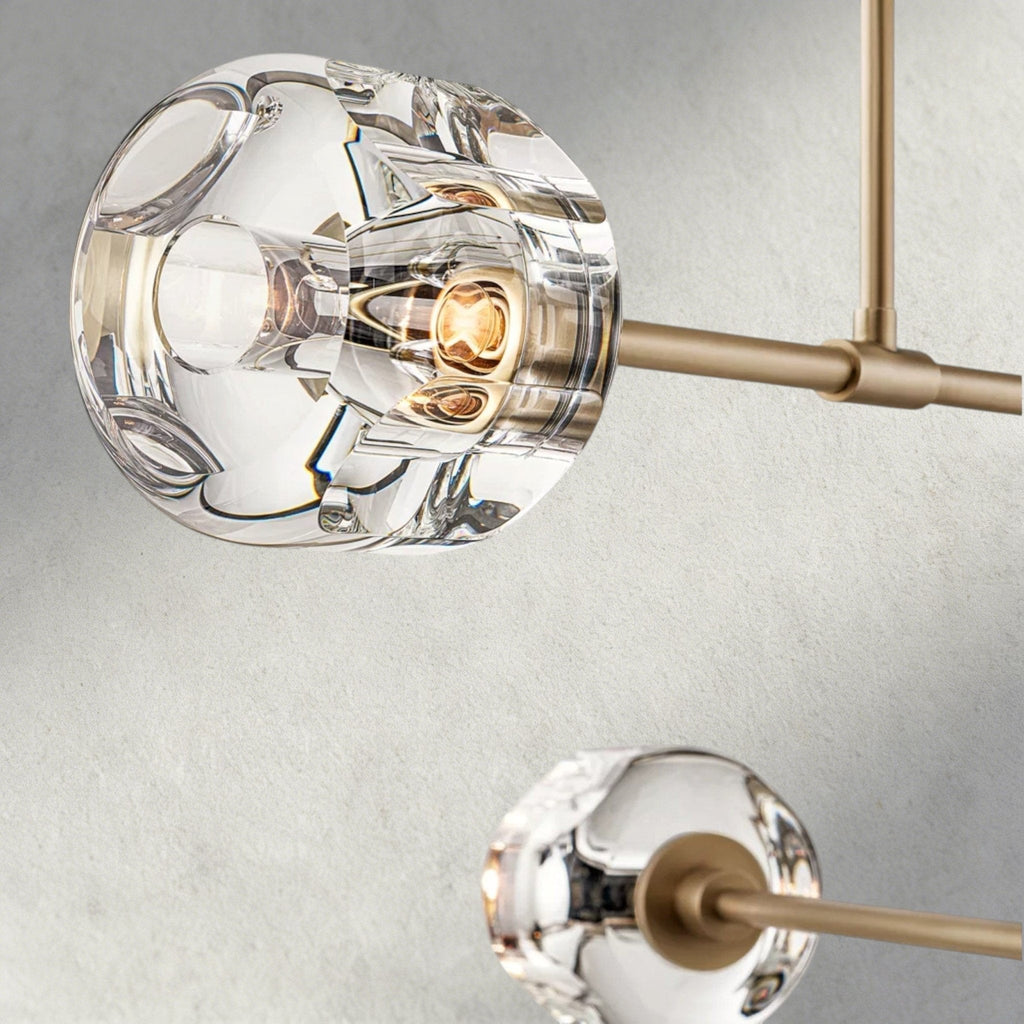 Damuet Mobile Round Chandelier 48", 62" - Cyran Lamps