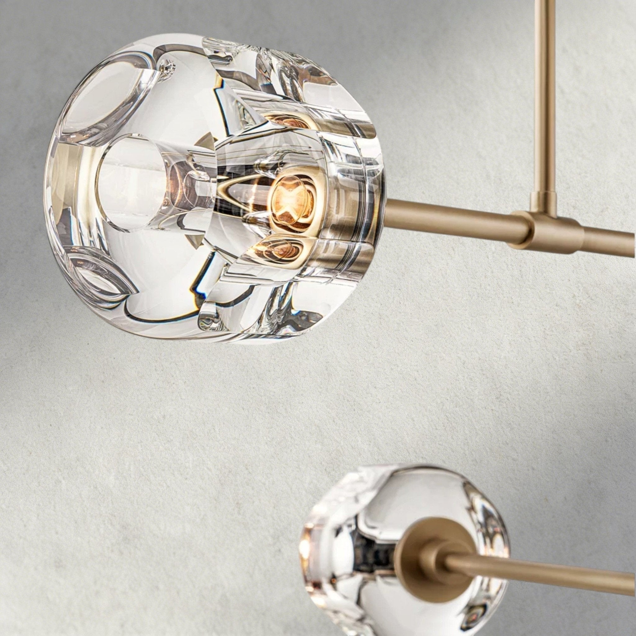Damuet Mobile Round Chandelier 48", 62" - Cyran Lamps