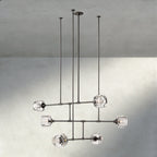 Damuet Mobile Round Chandelier 48", 62" - Cyran Lamps