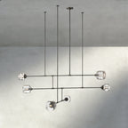 Damuet Mobile Round Chandelier 48", 62" - Cyran Lamps