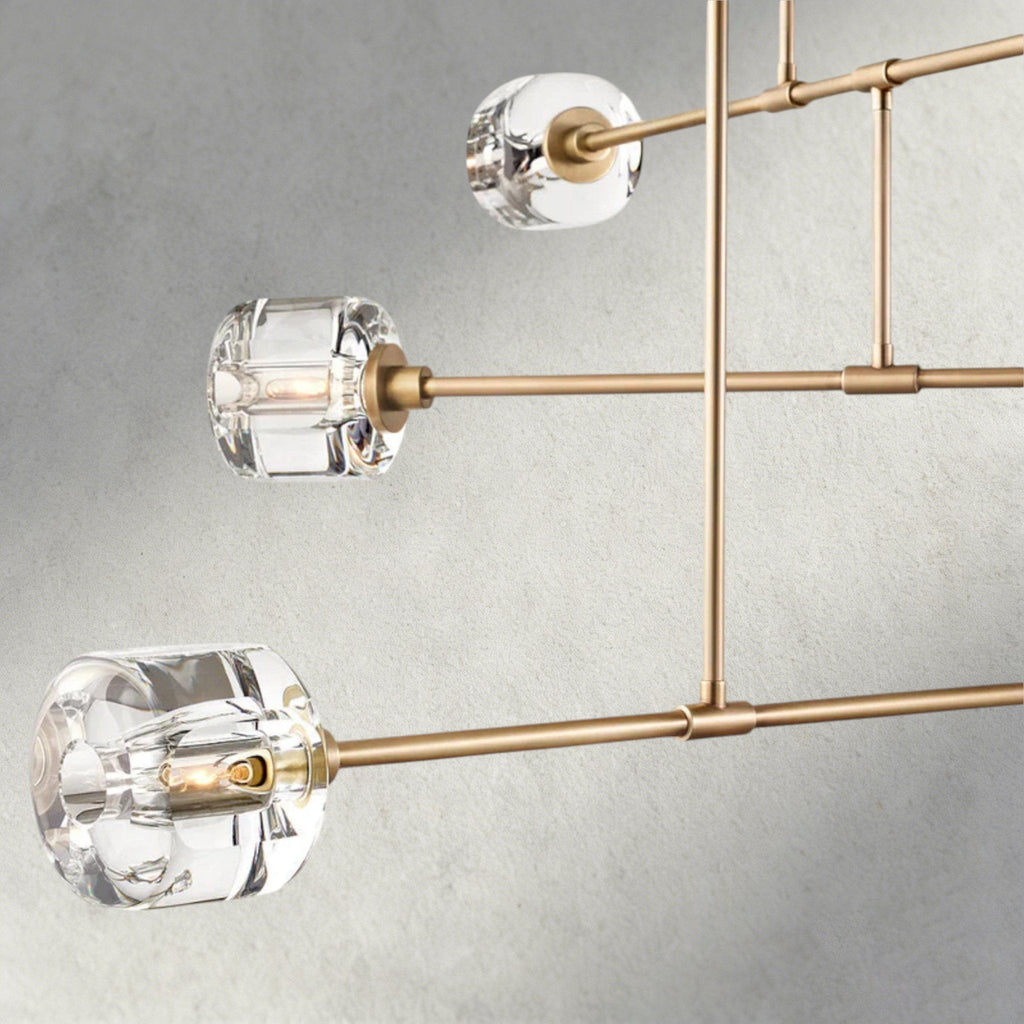 Damuet Mobile Round Chandelier 48", 62" - Cyran Lamps