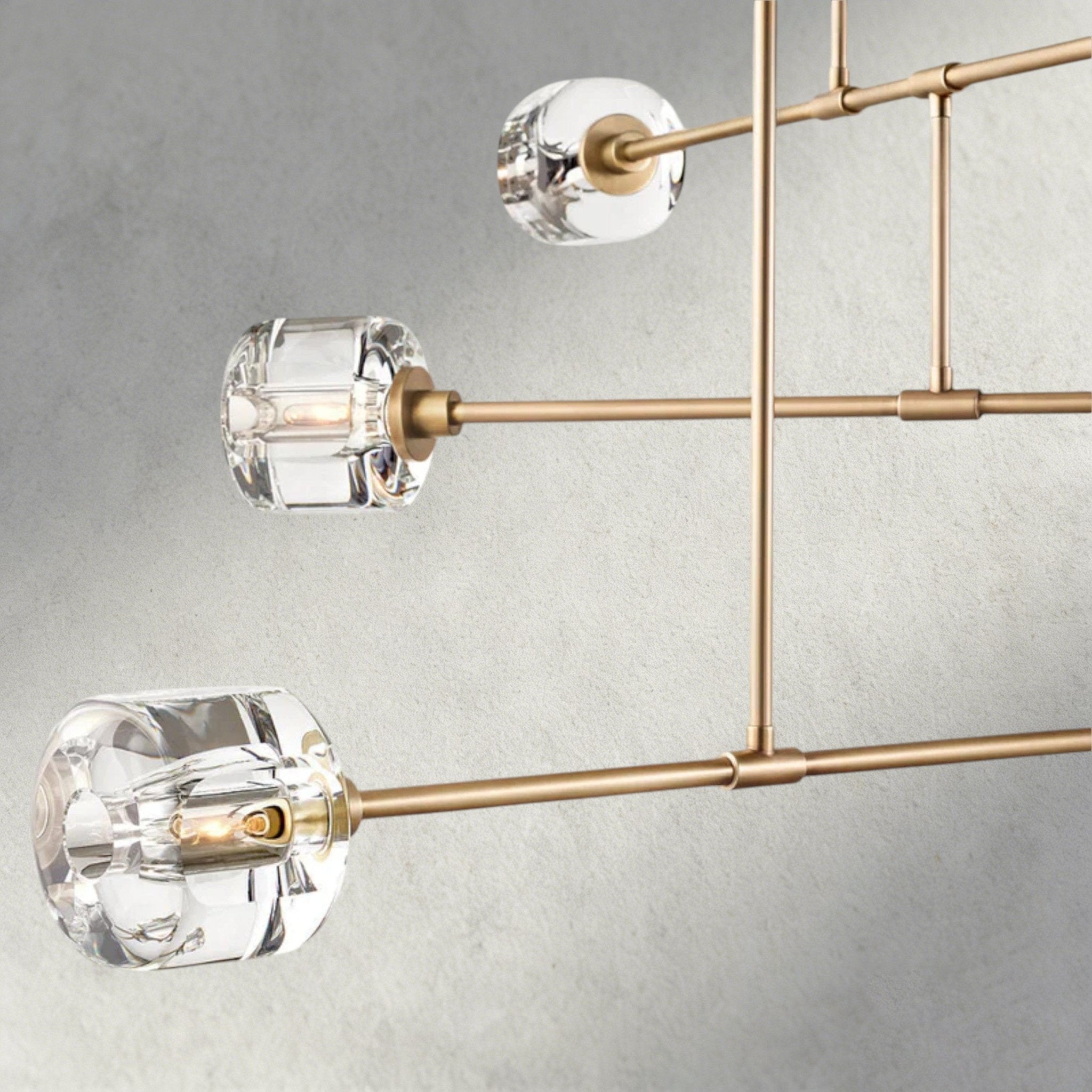 Damuet Mobile Round Chandelier 48", 62" - Cyran Lamps