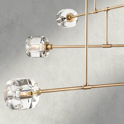Damuet Mobile Round Chandelier 48", 62" - Cyran Lamps