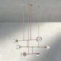 Damuet Mobile Round Chandelier 48", 62" - Cyran Lamps