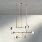 Damuet Mobile Round Chandelier 48", 62" - Cyran Lamps