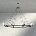 Damuet Round Chandelier 36", 48", 60" - Cyran Lamps