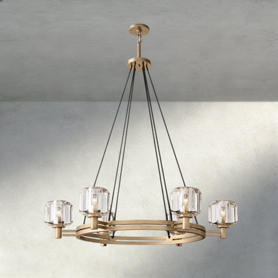 Damuet Round Chandelier 36", 48", 60" - Cyran Lamps