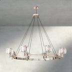 Damuet Round Chandelier 36", 48", 60" - Cyran Lamps