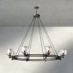 Damuet Round Chandelier 36", 48", 60" - Cyran Lamps