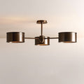 Daphna 3 - Light Metal Semi - Flush Mount - Cyran Lamps