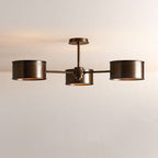 Daphna 3 - Light Metal Semi - Flush Mount - Cyran Lamps