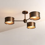 Daphna 3 - Light Metal Semi - Flush Mount - Cyran Lamps