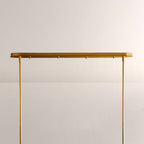 Daphna Linear Metal Drum Chandelier - Cyran Lamps