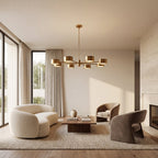 Daphna Metal Round Chandelier - Cyran Lamps