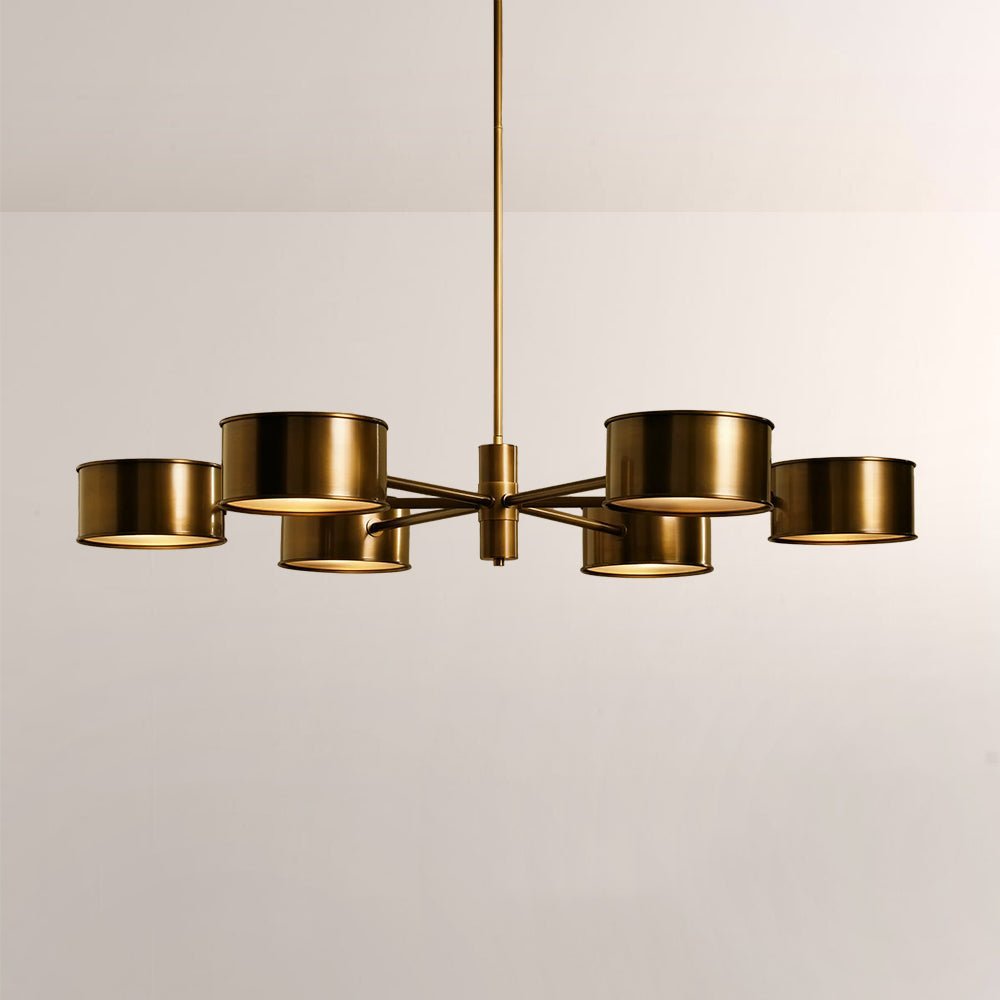 Daphna Metal Round Chandelier - Cyran Lamps
