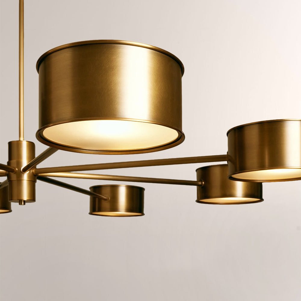 Daphna Metal Round Chandelier - Cyran Lamps